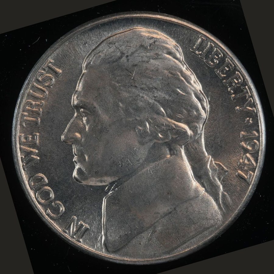 Jefferson Nickel (Wartime Silver Alloy)
