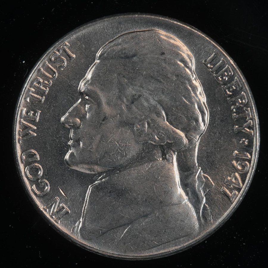 Jefferson Nickel (Wartime Silver Alloy)