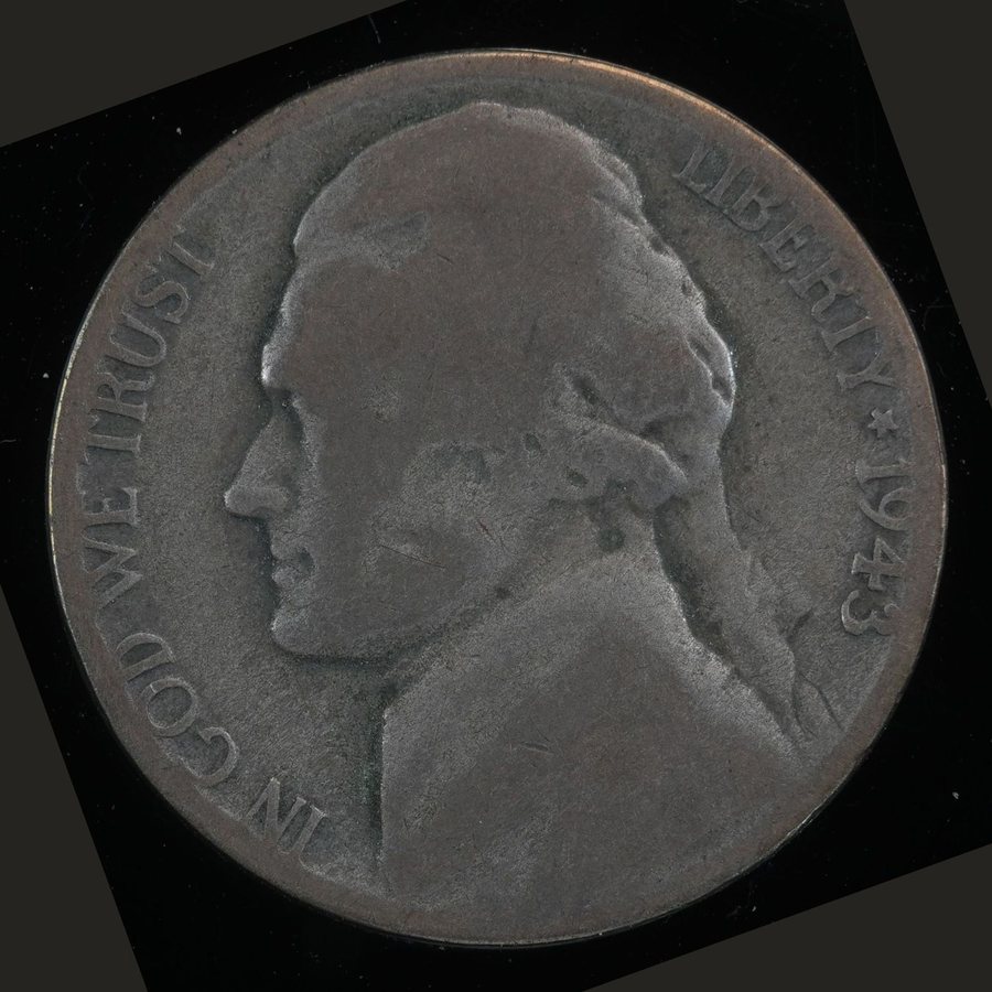 Jefferson Nickel (Wartime Silver Alloy)